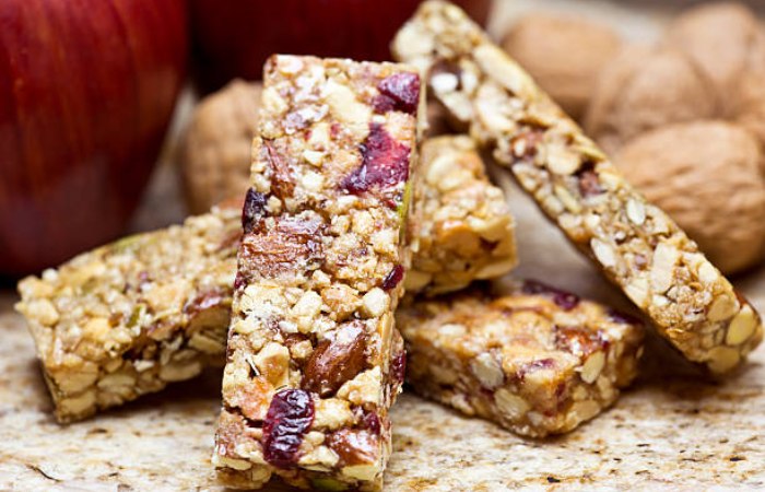 Guilt-Free Cranberry Granola Bars